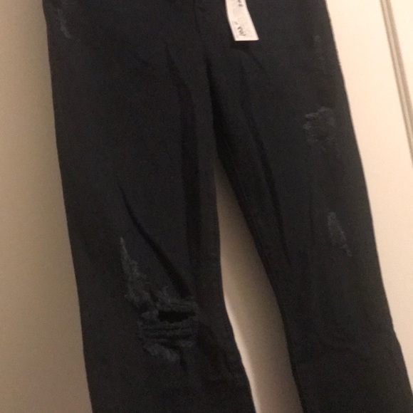 NWT Level 99 distressed black jeans - Picture 2 of 6